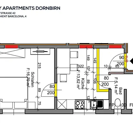 Apartment Stadthaus M42 - 4 *